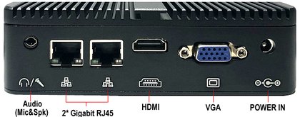 Endüstriyel Fansız Box PC (Intel N100)